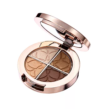 Bisous Bisous 奇幻小花經典眼影大地棕