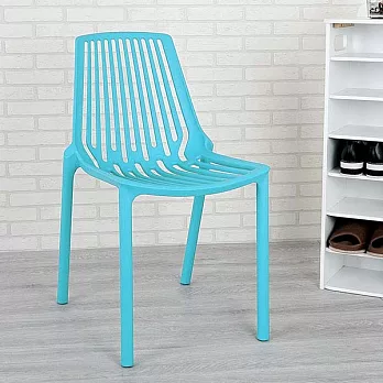 《Homelike》摩登時尚造型椅(湖水藍)