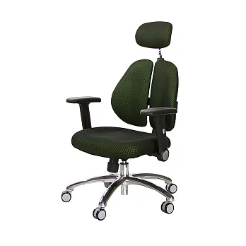 GXG 雙背涼感 電腦椅 (鋁腳/摺疊升降扶手) TW-2995LUA1 請備註顏色