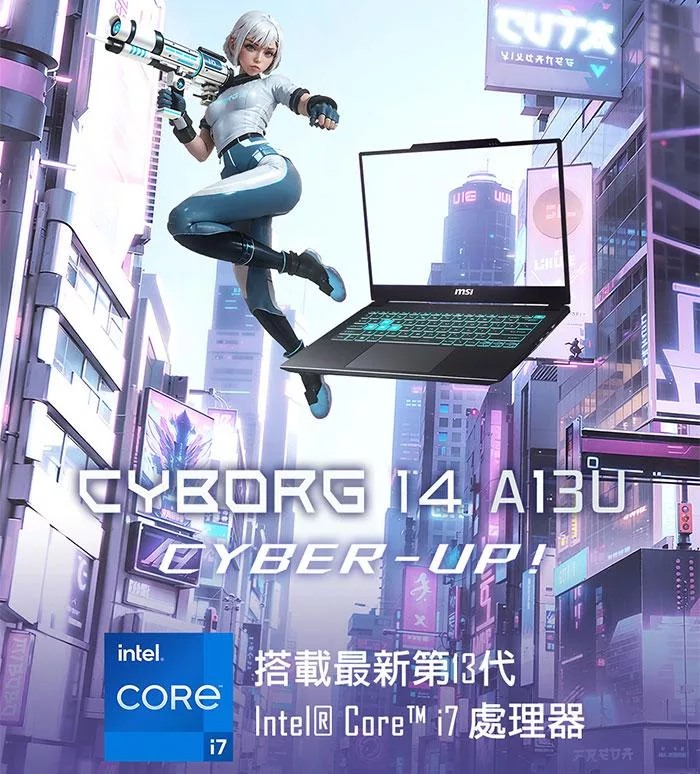 MSI微星 Cyborg A13UDX-068TW - 詳情1