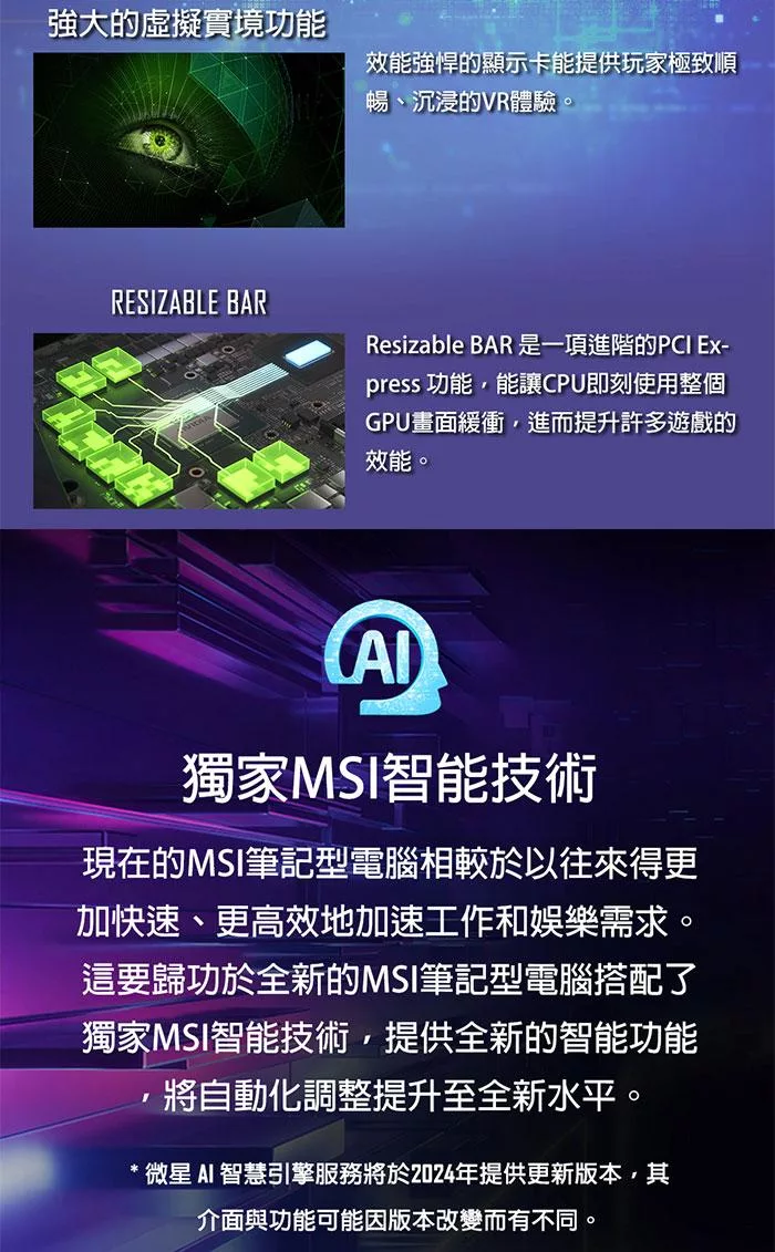 MSI微星 Cyborg A13UDX-068TW - 詳情4