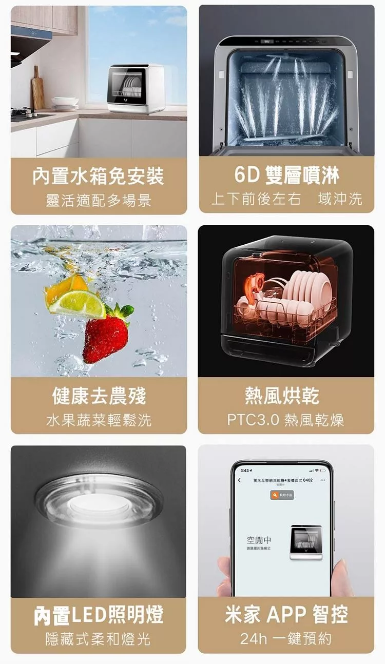 VIOMI雲米 VDW0401 - 詳情1