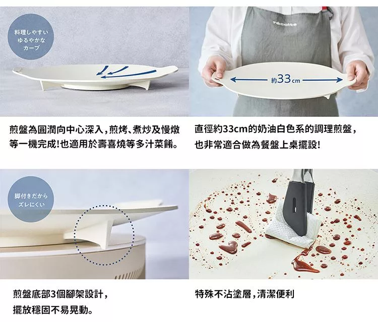 recolte麗克特 Heater Cooking Griddle - 詳情2