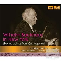 巴克豪斯紐約卡內基貝多芬音樂會 / 威漢．巴克豪斯(鋼琴)、康泰利(指揮)紐約愛樂管絃樂團 (2CD)