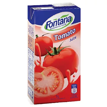 Fontana 蕃茄汁＜無鹽＞ 1公升 (有效期限至2018/10/9)
