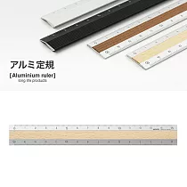 MIDORI 鋁木尺<15cm>-淺木色