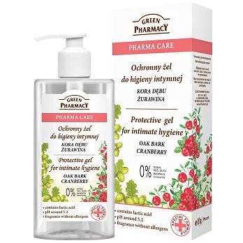 Green Pharmacy草本肌曜 蔓越莓水嫩護膚私密潔膚露 300ml