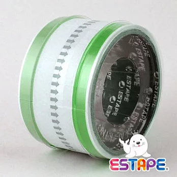 【ESTAPE】抽取式Memo貼-色頭綠(14mm/重複貼黏/可書寫/便利貼/手帳/標籤/註記)