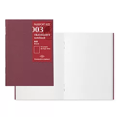 TRC Traveler’s Notebook PA SIZE補充系列─003空白MD紙