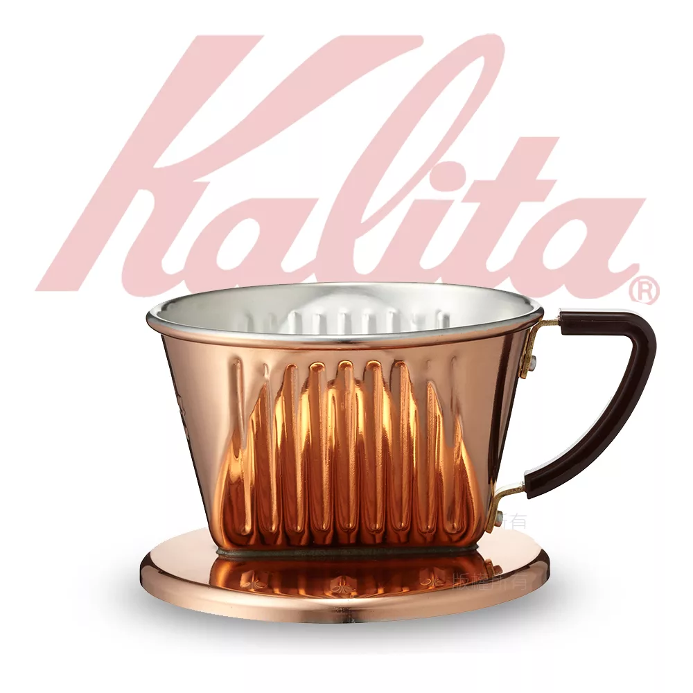【日本】KALITA 101系列銅製三孔濾杯