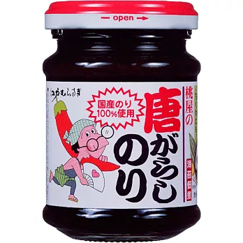 日本【桃屋】江戶海苔醬-辣味