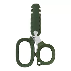 MIDORI 攜帶式多用途小剪刀─ 橄欖綠