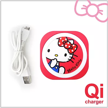 Hello  Kitty 迷你無線充電板-POWER-i8-KT紅-i8-KTR