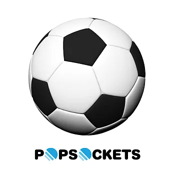 【PopSockets 泡泡騷】 美國No.1時尚多功能手機支架 -足球
