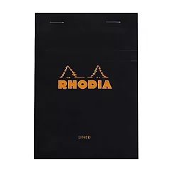 【Rhodia】N°13 上掀式筆記本_橫線內頁80張_黑色