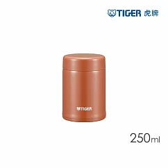 TIGER虎牌 超輕量真空不鏽鋼保溫杯250ml(MCA─025) 深焦糖