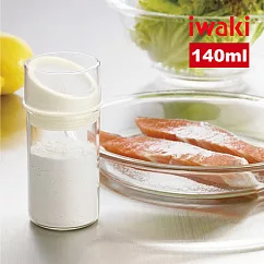 【iwaki】日本品牌耐熱玻璃灑粉罐─140ml(原廠總代理)