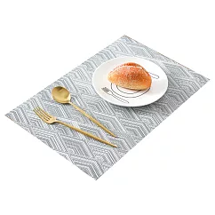 【EZlife】歐式防水耐磨隔熱餐桌墊(45*30 cm)2入組─C3