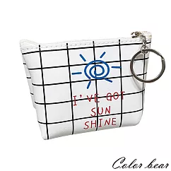 【卡樂熊】FASHIOM塗鴉造型零錢包/鑰匙包(四款)─ 太陽