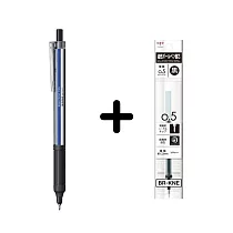 【TOMBOW日本蜻蜓】MONO graph Lite 0.5mm油性原子筆+筆芯(黑) 標準色