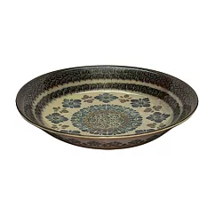 【Marusan Kondo】Clasico北歐經典復古風義大利麵陶瓷餐盤21cm ‧ 秘境