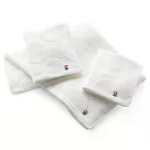 【日本丸真】今治月光點點紗布毛巾 (白)