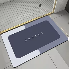 【EZlife】超吸水廚衛浴硅藻泥軟地墊(60*40cm) B款