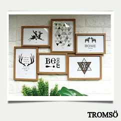 TROMSO木都格立體6入相框─木紋色