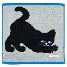 【日本丸真】SOU SOU經典SEK抗菌防臭小方巾 (黑貓) (黑貓)