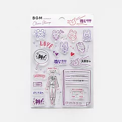 【BGM】+Clear Stamp 自由編排透明印章 ‧ 活動