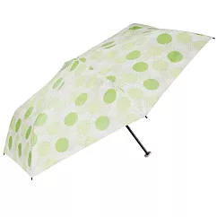 【estaa】日本抗UV耐風遮光輕量折傘(附傘套) ‧ 夢幻野叢(綠)
