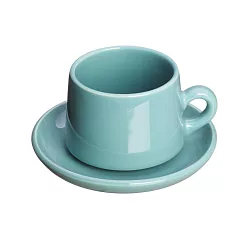 【Amabro】Standard陶瓷馬克杯盤2件組 ‧ 均窯釉