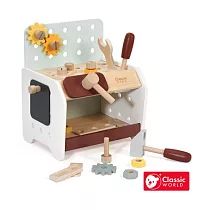 【德國 classic world 客來喜經典木玩】 迷你工具檯《50568》