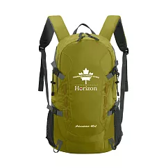 【Horizon 天際線】終極版 冒險家登山後背包 Adventurer 40L|腰扣、胸扣、防雨罩、側袋 (多色任選) 苔蘚綠