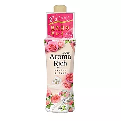 日本Aroma Rich衣物香氛柔軟精480ml─粉色Diana
