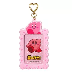 【日本正版授權】星之卡比 造型票卡夾 票夾/證件套/悠遊卡夾 卡比之星/Kirby ─ 粉色款