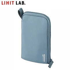 LIHIT LAB A─3201 環保系列站立式筆袋 淺藍色