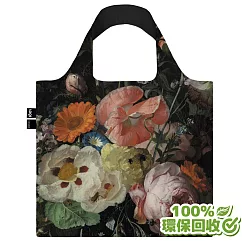 LOQI 環保材質春捲包/購物袋│瑞秋·魯伊希 花卉靜物(無扣帶、暗袋)