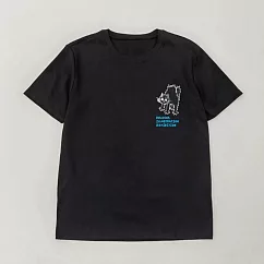 翡冷翠文創波隆那T恤|《最愛的點心(貓)》黑(S-XL) S 黑色