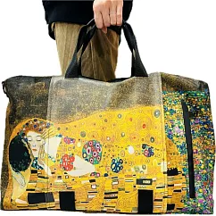 翡冷翠文創藝術行李袋|克林姆《吻》