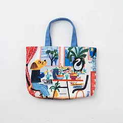 翡冷翠文創波隆那小提袋《狗(早安)》