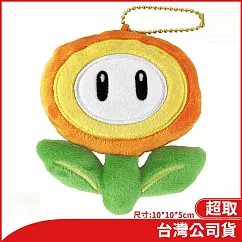 任天堂授權周邊 SUNART 造型零錢包-火焰花(超級瑪利歐系列) 火焰花