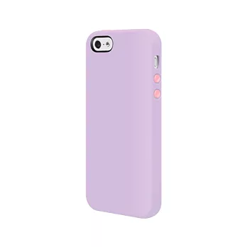 SwitchEasy Colors iPhone5彩色矽膠保護套 -淡紫