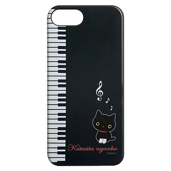 San-X 小襪貓 iPhone 5 手機保護殼。鋼琴
