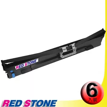 RED STONE for OKI ML6300F黑色色帶組(1組6入)