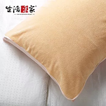 【生活采家】自然呵護防滲機能保潔枕頭套(2入裝)#74007
