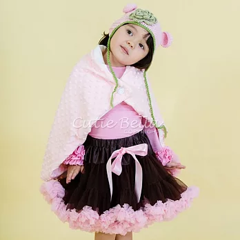 Cutie Bella蓬蓬裙Brown/Pink(90cm)