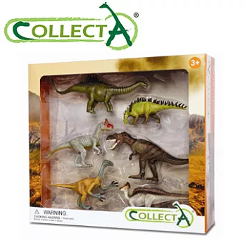 【CollectA】恐龍禮盒組6入(891002)