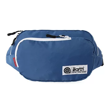 韓國包袋品牌THE EARTH - WAIST BAG (Blue) 基本系列 防潑水尼龍腰包 (藍)