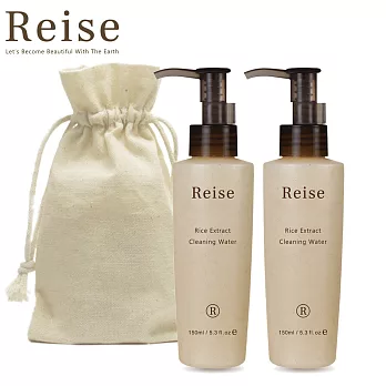 【Reise米膚】保濕化妝水150ml 2入 贈:環保棉布袋